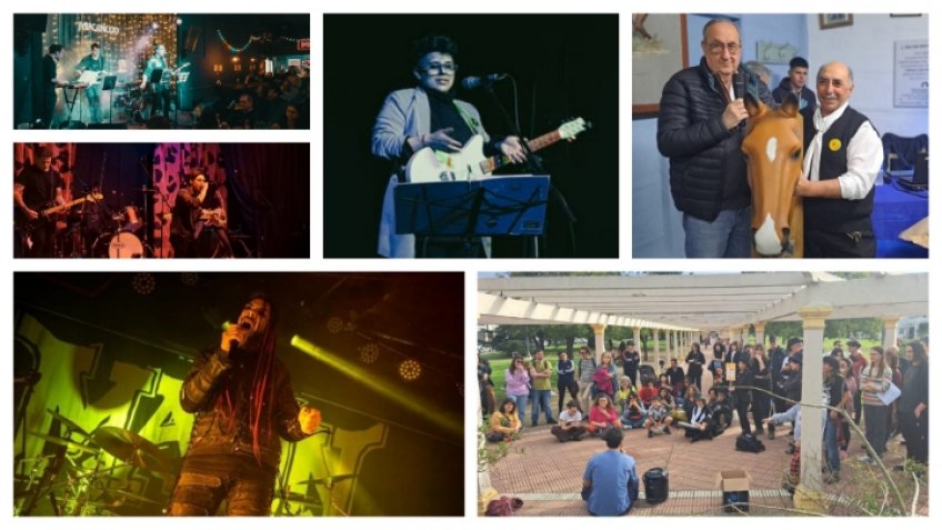 Recorrida por la actividad cultural del fin de semana tandilense